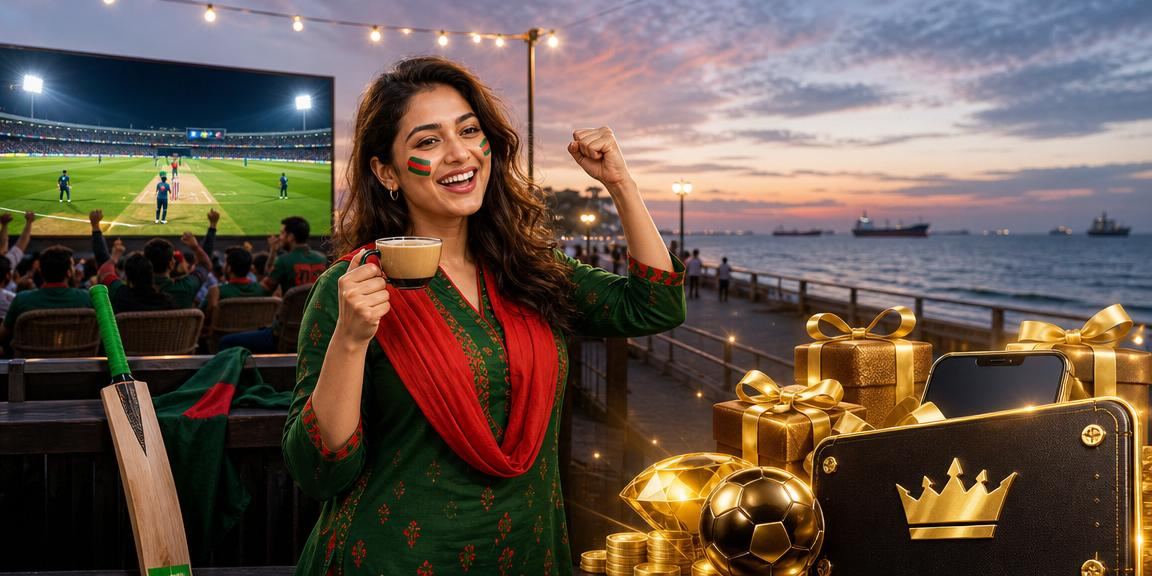 চট্টগ্রাম সৈকতে ক্রিকেট বেটিং মানুষের ভিড়